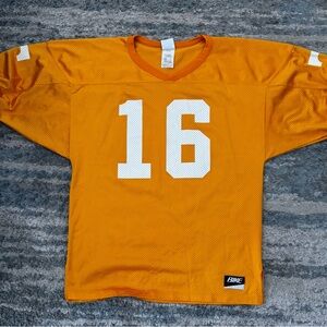 Men's Orange Jersey Shirt